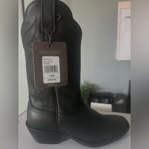 Shyanne Black Western Boots 7.5